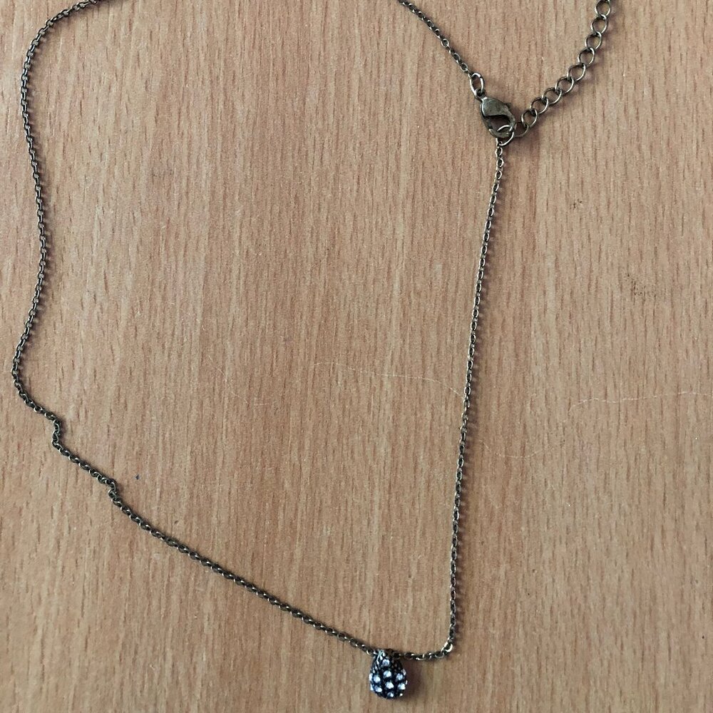 Little ladybug necklace 16.5"-20"